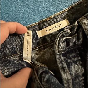 PacSun Jeans Size 24 High Rise Straight